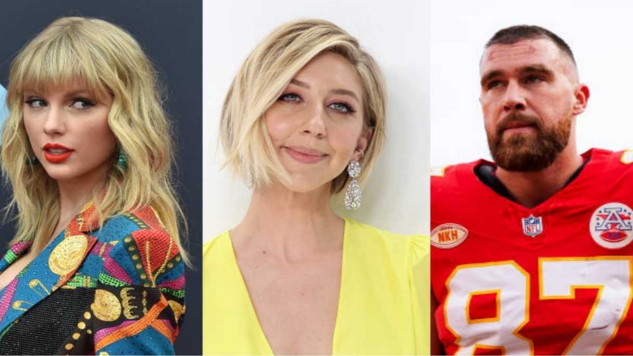 SNL star apologizes to Taylor Swift for being in bed with Travis Kelce... as she also reveals what the Chiefs star eats before NFL games