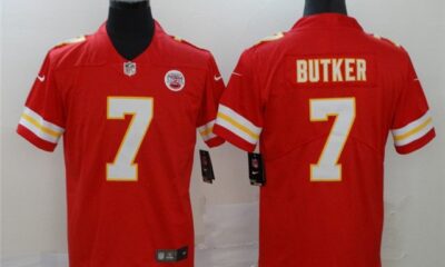 Chiefs' Harrison Butker jersey ranked among NFL's bestsellers amid kicker's faith-based commencement address: Butker wears jersey No 7
