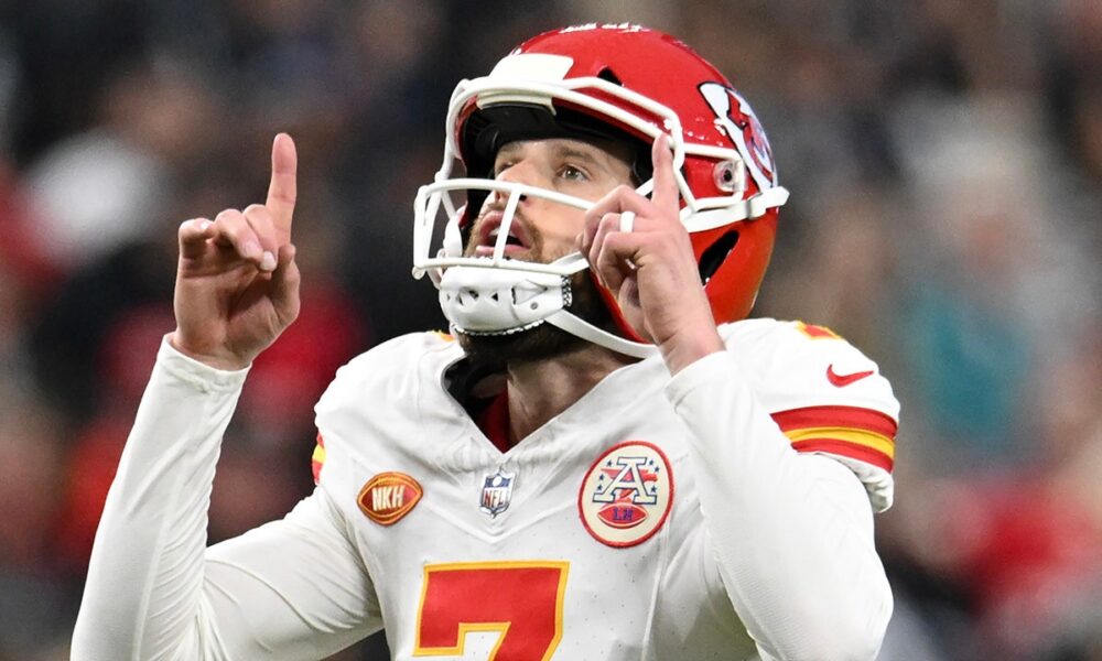 OutKick host Charly Arnolt argued Kansas City Chiefs kicker Harrison Butker has been "treated like a criminal" as he continues to garner criticism for his commencement speech at a private Catholic school earlier this week.