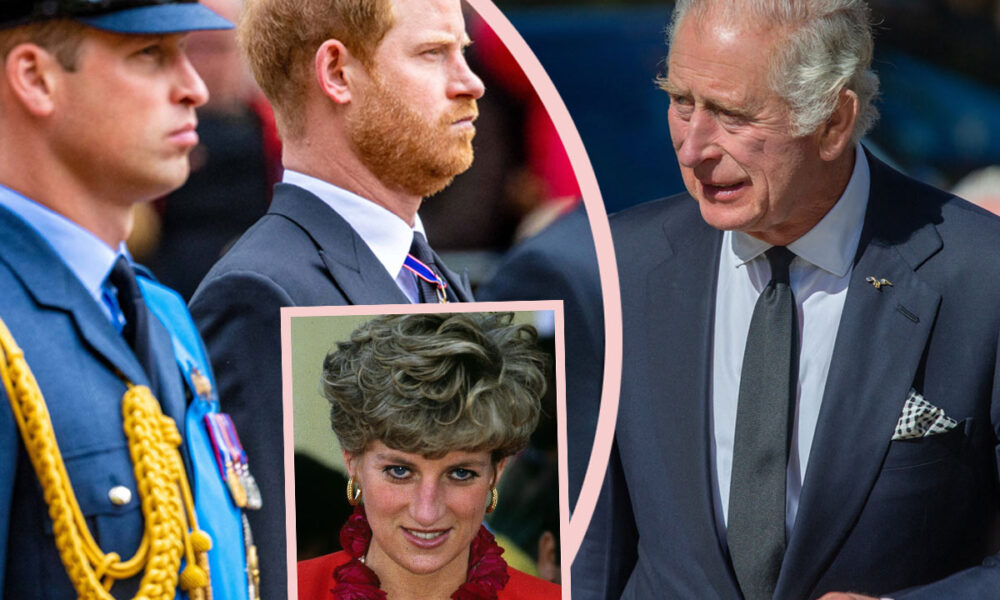 Prince Harry attended St Paul’s Cathedral with his mother Diana’s relatives while the King and Queen hosted a garden party.