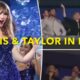 WATCH: Travis ﻿Kelce Reacts to Taylor Swift ﻿Serenading Him With “So High School” During One of Her Paris Shows