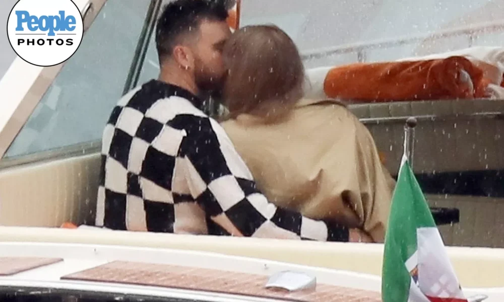 Taylor Swift and Travis Kelce Share a Kiss on Romantic Boat Ride in Lake Como During Eras Tour Break — See Photos! The pop superstar recently wrapped a string of Eras Tour shows in Paris, and the NFL player was in attendance for one of the performances