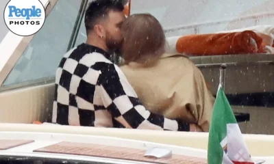 Taylor Swift and Travis Kelce Share a Kiss on Romantic Boat Ride in Lake Como During Eras Tour Break — See Photos! The pop superstar recently wrapped a string of Eras Tour shows in Paris, and the NFL player was in attendance for one of the performances