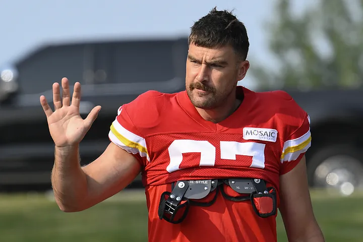 News Update: Travis Kelce's toughest critic on the field will have to live with Taylor Swift...