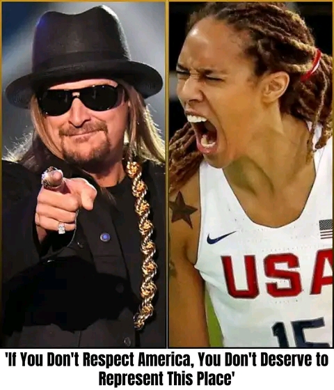 News Update: Brittney Griner ‘Screams’ After Kid Rock Bluntly Criticizes: ‘If You Don’t Respect America, You Don’t Deserve to Represent This Place’...