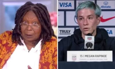 News Update: Megan Rapinoe, a soccer star, and Whoopi Goldberg have publicly stated their intention to vacate America... See More