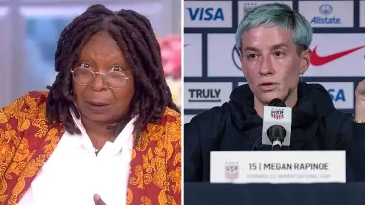 News Update: Megan Rapinoe, a soccer star, and Whoopi Goldberg have publicly stated their intention to vacate America... See More