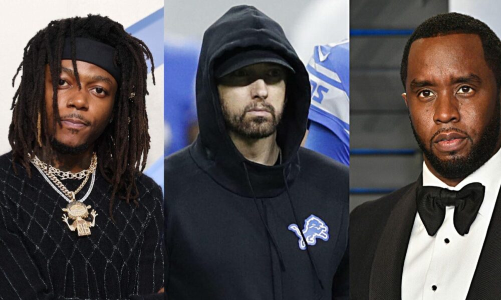 News Update: Eminem Fired Shots at Kanye West, Diddy, Kendrick Lamar On His New…see more