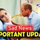 Breaking News: Prince William makes the sad announcement that leaves his fans in tears: “My wife, it’s been…