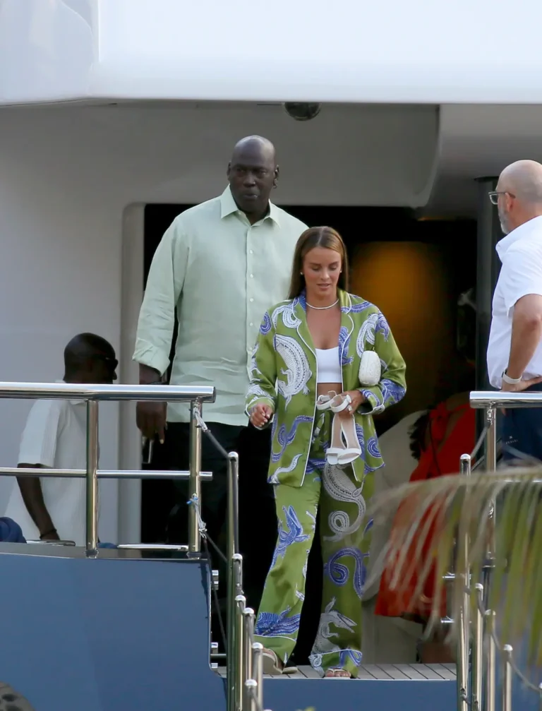 WATCH: Michael Jordan holds hands with wife Yvette Prieto after departing his $115 million yacht in Barcelona: Michael Jordan and his wife, Yvette Prieto, are enjoying family time in Spain