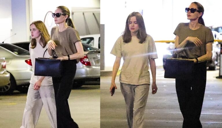 News Update: Angelina Jolie looks tense with daughter Vivienne as sad details emerge about Brad Pitt…See More