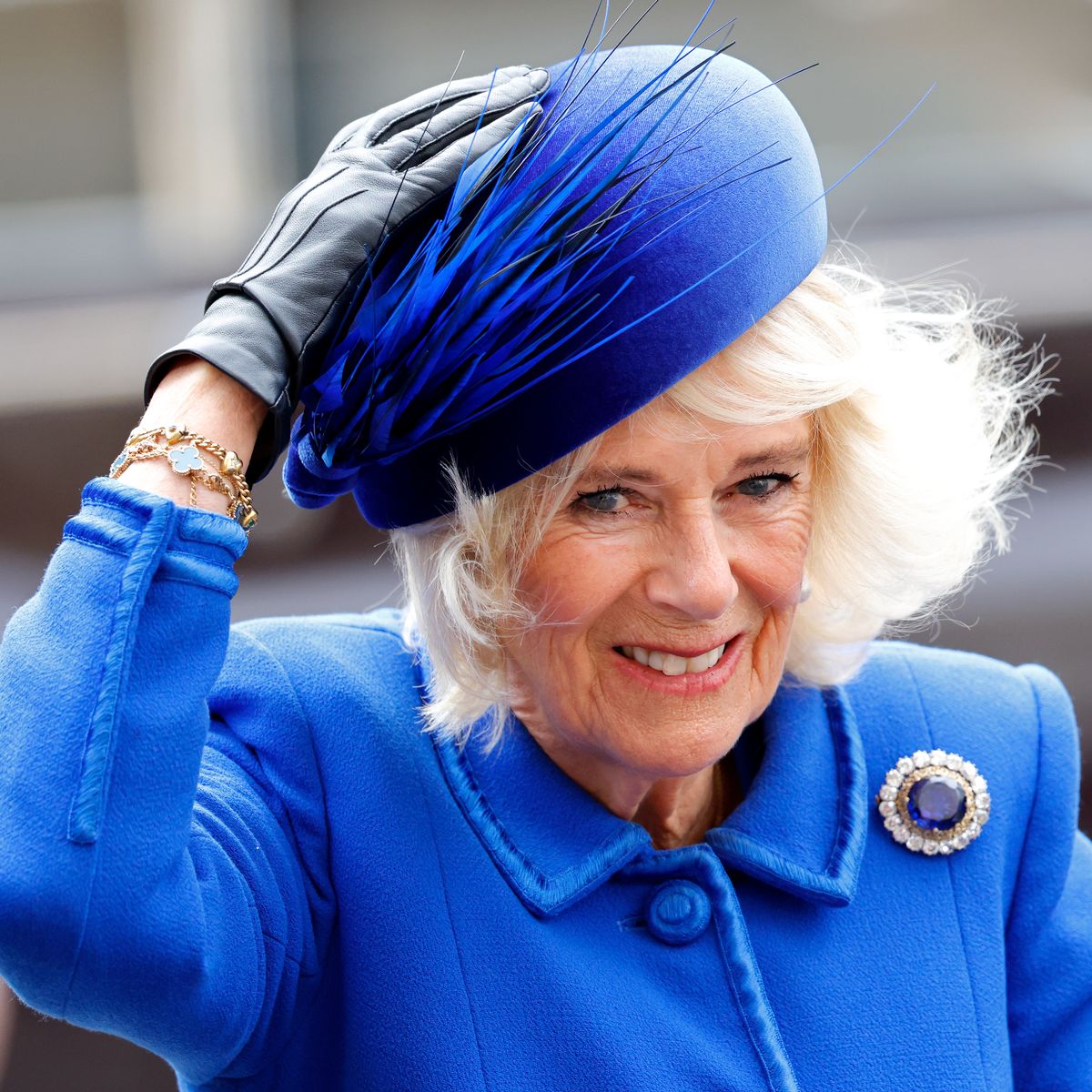 Unbelievable: Secret reason Queen Camilla broke tradition by wearing bright blue to event without King...