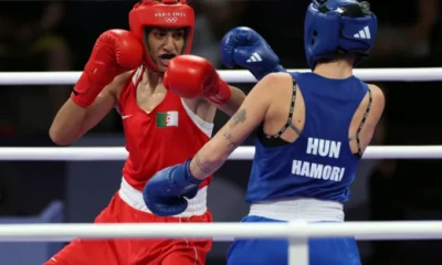 Breaking News: Algerian boxer Imane Khelif wins quarterfinal bout and guarantees herself an Olympic medal...