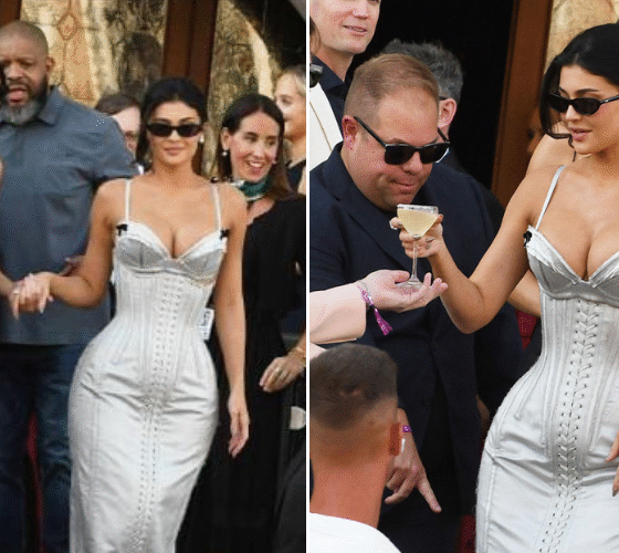 Kylie Jenner at Jeff Bezos Wedding