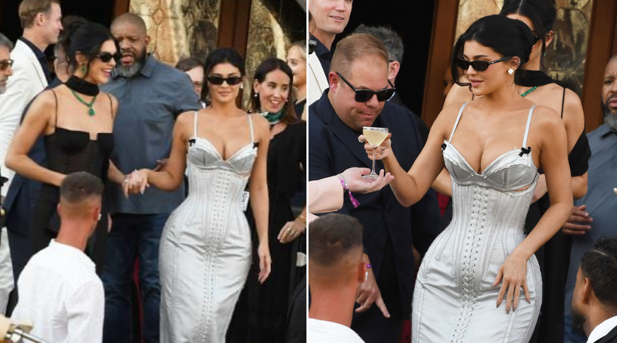 Kylie Jenner at Jeff Bezos Wedding